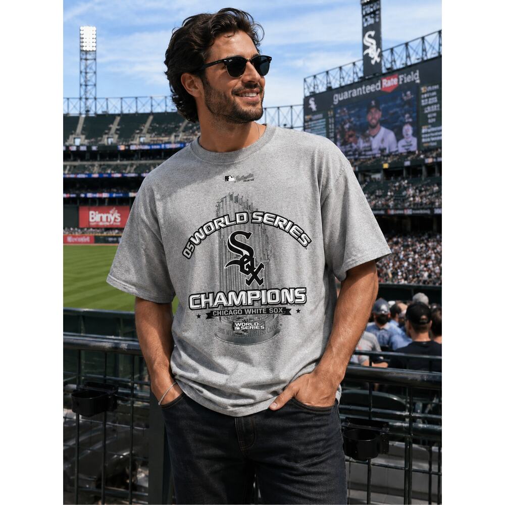 Chicago White Sox 2005 Worlds Series Champions T Shirt NWT